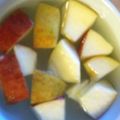 ねおみ's cooksnap of when they made これだけ＊りんごの変色を防ぐ方法.