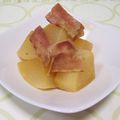 NAGANO久留米's cooksnap of when they made 大根とベーコンの炒め煮.
