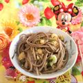 みなみんくっきんぐ's cooksnap of when they made めかぶとオクラのネバネバ冷やしタヌキそば.