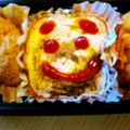 Moepi☆'s cooksnap of when they made 母のマネから誕生☆お弁当用ハムエッグ.