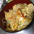 Yuuya_mama's cooksnap of when they made 【時短】10分! 冷凍肉団子で 親子丼!.