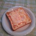 オレンジリング's cooksnap of when they made 鮭マヨ＆チーズ✿トースト.