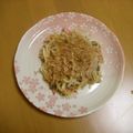 haruku221's cooksnap of when they made しょうがやきうどん.