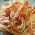 oribonsuki's cooksnap of when they made ナポリタン〜トマト缶使用！給食味〜.