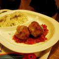 ぺこちゃん？？'s cooksnap of when they made ヘルシー＊里芋のコロッケ・トマトソース.