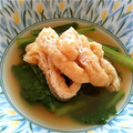 ｙａｓｓａｎパパ's cooksnap of when they made 小松菜と油あげの簡単煮.