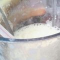 鳩さぶれっど's cooksnap of when they made スキムミルクdeきなこバナナドリンク.