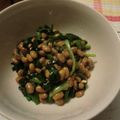 ふくめい's cooksnap of when they made 甘め♡にら納豆.