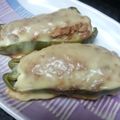 ゆーママ201210's cooksnap of when they made とろとろチーズのピーマンの肉詰め♪.