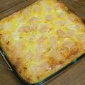 咲ら１６'s cooksnap of when they made ポテトとミンチのグラタン.