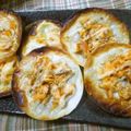 あーもこ's cooksnap of when they made パリパリ！鮭のおつまみピザ.