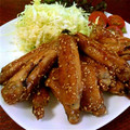 アオイまま's cooksnap of when they made 超簡単★手羽中の甘辛揚げ.