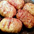 ♀ぅずら♀'s cooksnap of when they made 超簡単！肉巻きおにぎり♪.