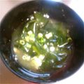 チビ太のおでん's cooksnap of when they made 優しい味のわかめスープ.