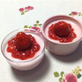 ゆり1030's cooksnap of when they made ＊とっても簡単　苺ムース＊.