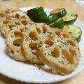 splendor's cooksnap of when they made おつまみに*蓮根のステーキ＊.