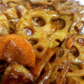 女王☆'s cooksnap of when they made れんこんと鶏肉の中華炒め.