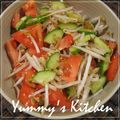 MrsYummy's cooksnap of when they made ∮ もやしときゅうりのღ胡麻ナムル ∮.