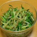 ﾏﾕｺｺ's cooksnap of when they made 簡単ヘルシー水菜とじゃこのシャキっと炒め.