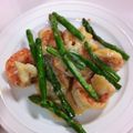 ひろと＾＿＾ママ's cooksnap of when they made プリっと♫海老マヨチリソース炒め.