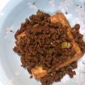 ゆるる♪'s cooksnap of when they made 簡単☆冷蔵庫に有ると便利な肉味噌.