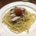 まよらな・ぺりどっと's cooksnap of when they made 主婦の味方☆鶏ハムのペペロンチーノ.