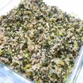 YUZUNICO's cooksnap of when they made 塩麹豚ひき肉と大根の葉のそぼろ.