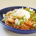 ななクレープ's cooksnap of when they made 韓国料理キムチ素麺「ギンチビビングッス」.