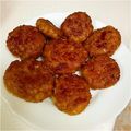 ｙａｓｓａｎパパ's cooksnap of when they made ちくわたっぷり♪パンバーグ.