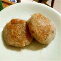 ふくくくくく's cooksnap of when they made レンコン枝豆おやき.