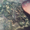 たーまーねーぎー♡'s cooksnap of when they made フキの葉の佃煮～フキの葉っぱは捨てないで.