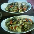 riyo117's cooksnap of when they made グリル野菜とアサリのパスタ。.