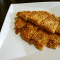 kebeibiko's cooksnap of when they made キムチーズチヂミ。.