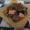 ayltonmako's cooksnap of when they made 簡単タパス　生しいたけとベーコン炒め.