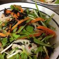 もんやんS抜け's cooksnap of when they made ひじきキムチサラダ.