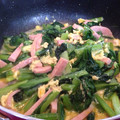 いちごクック's cooksnap of when they made 小松菜とスパムの炒め煮.
