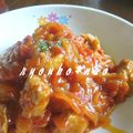 ryouko*nao's cooksnap of when they made チリソースでピリ辛☆チキンのトマト煮込み.