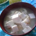 J・0505's cooksnap of when they made 油揚げと絹ごし豆腐の味噌汁.