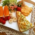 ルリナ's cooksnap of when they made 簡単☆マヨコーンキャベツトースト♪.