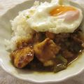miyuki12's cooksnap of when they made ひとりランチに！カレー丼✿.
