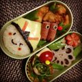 ゆき0218's cooksnap of when they made こどもの日★兜くんと鯉のぼり弁当.