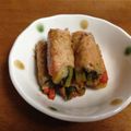 しゅが★みさ's cooksnap of when they made 豚しゃぶ肉で野菜巻き.