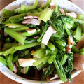 がーこん's cooksnap of when they made ベーコンとしめじと小松菜炒め.
