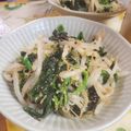 ぱにぱる's cooksnap of when they made 業務スーパーの冷凍ほうれん草でナムル.