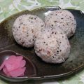くりぼぉ's cooksnap of when they made 梅ゴマおにぎり.