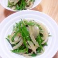 みつぞう's cooksnap of when they made シャキッ！新玉ねぎ・絹さやの胡麻醤油和え.