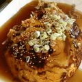 reotAmoe's cooksnap of when they made あんかけ! おからキムチ焼き.