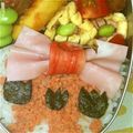 ぴよ豚's cooksnap of when they made ハムで簡単リボン.