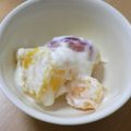 めなよ's cooksnap of when they made フルーツ＆ヨーグルト＆蜂蜜の濃厚デザート.