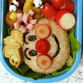 サクマナ's cooksnap of when they made ☆保育士が作るキャラ弁☆アンパンマン.